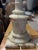 Vintage Italian Classical Carved White Marble Column Table Lamps - A Pair For Sale - Image 13 of 13