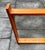 Wood Wall Mirror with Deep Pine Frame in the style of Charlotte Perriand, 1960's For Sale - Image 7 of 12
