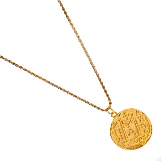 Step into the world of timeless mysticism with the Mystic Guardian Coin Medallion Necklace. This handcrafted piece is more...