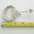 Vintage Italian Handmade Shell-Shaped 925 Sterling Silver Spoon, Padua, 1980s For Sale - Image 11 of 12