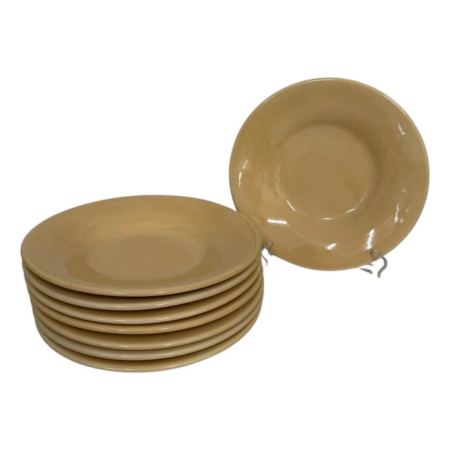 Vintage Pottery Barn Sausalito Soup, Salad, Pasta Bowl - Set of 8 For Sale