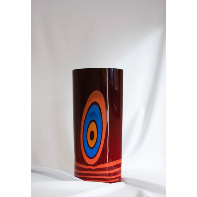 Outstanding original vase by Carlo Moretti, not signed. Inspired by the Venice Lagoon and the thousand refractions of...