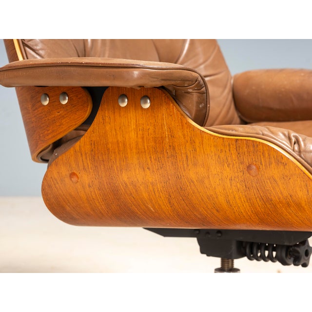 Metal Set of Canadian Lounge Chair and Ottoman from Northfield Metal Products, 1960s For Sale - Image 7 of 16