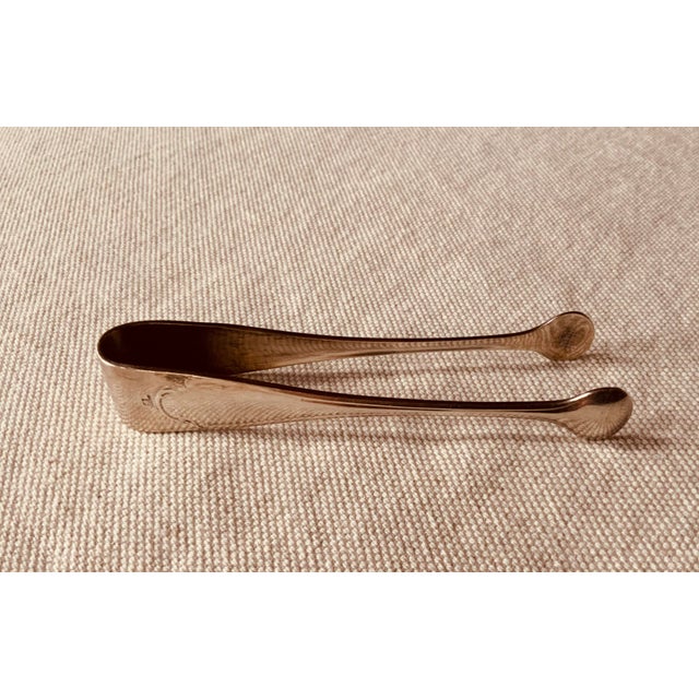 Early 20th Century French Christofle Silver Plate Tongs - Art Nouveau/Deco Hybrid Design For Sale - Image 11 of 12