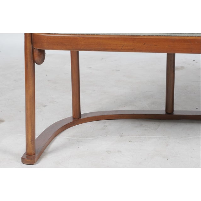 Wood 1920s Attributed to Josef Hoffmann Vienna Secession Settee Bench With Glorya Kaufman Estate Provenance For Sale - Image 7 of 8