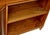 Mid-Century Scandinavian Walnut Shaped Low Open Bookcase, 1950 For Sale - Image 10 of 12