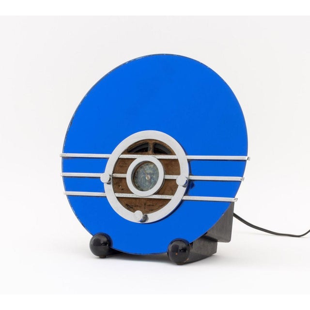 Walter Dorwin Teague (American, 1883-1960) "Bluebird" Radio, Model 566, circa 1935, manufactured by Sparton Corporation,...