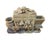 Asian Vintage Hand-Carved Asian Soapstone Scholar’s Desk Set With Floral Motif For Sale - Image 3 of 12