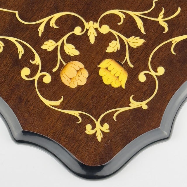 Vintage Large Wooden Mirror, Italy, 1970s For Sale - Image 4 of 13