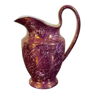 Antique 19th Century English Regency Wedgwood Pink Luster Cream Jug