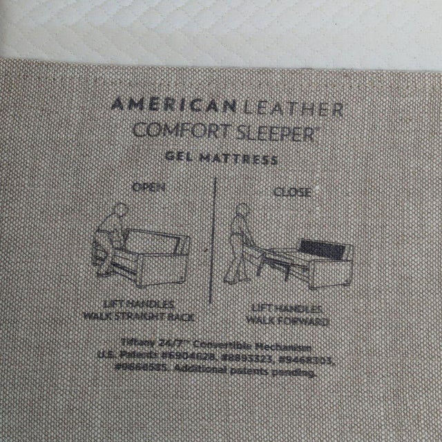 Restoration Hardware Lancaster Light Gray Queen Sleeper Sofa – Comfortable Pull-Out Bed For Sale - Image 9 of 9