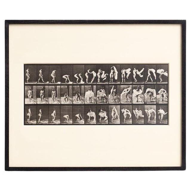 Eadweard Muybridge, Black and White Women in Motion Study, 1982, Photograph, Framed For Sale - Image 9 of 9