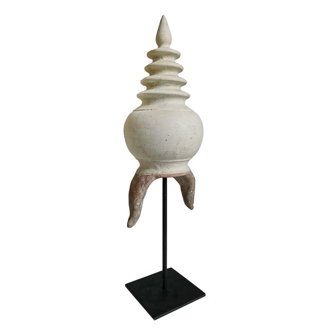 Mid 20th Century Thai Stupa Architectural Detail For Sale - Image 4 of 13