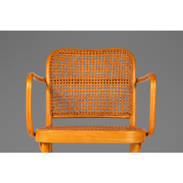 Set of Two (2) Bentwood Model 811 "Prague" Dining Chairs by Josef Frank & Josef Hoffmann for Stendig, Poland, C. 1960s For Sale - Image 9 of 18