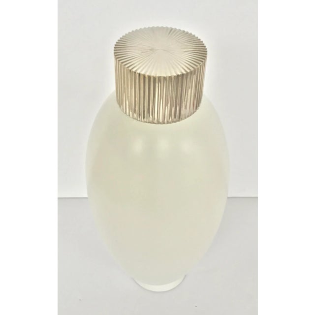 Global Views Global Views Modern Blanc De Chine Medium Jar For Sale - Image 4 of 6