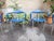 Vintage Armchairs in Aluminum and Blue Foam Material by Ferdinand Alexander Porsche for Ycami Edizioni, 1980s, Set of 4 For Sale - Image 12 of 13