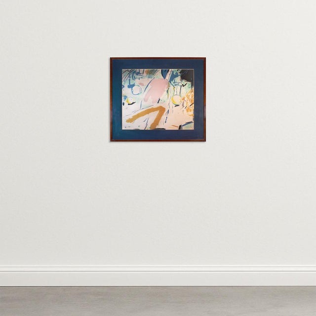 Gerard Sala I Rosselló, Abstract Composition, 1960s, Lithograph, in Good conditions. Designed 1960 to 1969