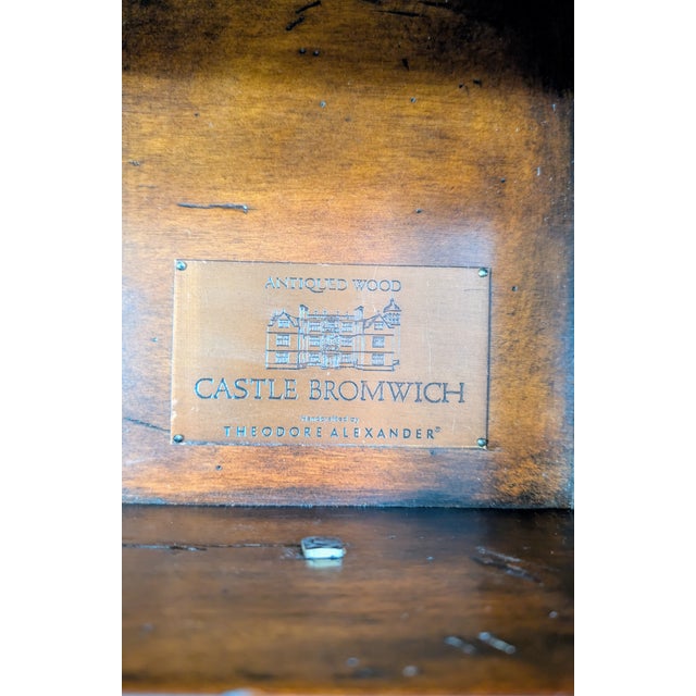 Theodore Alexander " Castle Bromwich " Small Credenza For Sale - Image 11 of 11
