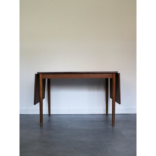 Vintage Danish Teak Dining Table with Leaves, 1960s For Sale - Image 6 of 11