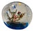 Large 1970s Murano Art Glass Fish Aquarium With Jellyfish Sculpture For Sale