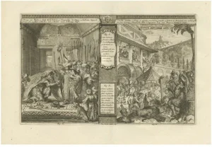 R. De Hooghe, Justice and Diversity in the Early Modern World, 1708, Print