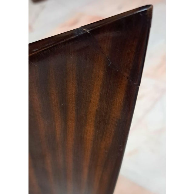 Black Avant Garde Wooden Vases, 1990s, Set of 2 For Sale - Image 8 of 11