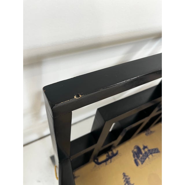 Vintage Fretwork Ming Arm Chairs- a Pair For Sale - Image 9 of 11