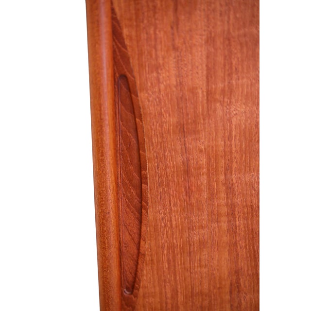 Danish Teak Credenza with Sliding Doors and Bar Area, 1960s For Sale - Image 18 of 18