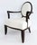 Barbara Barry for Baker Furniture Oval X-Back Club Chair Offered for sale is an elegant upholstered club by Barbara Barry...