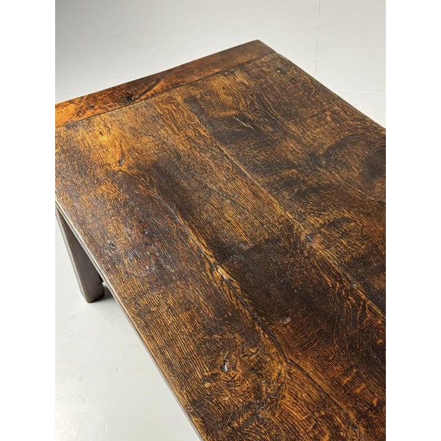 French Dining Table in Oak For Sale - Image 11 of 18