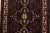 1990s Hamedan Rug 3’2” X 4’10” Blue Wool Vintage Tribal Hand-Knotted Carpet For Sale - Image 5 of 12