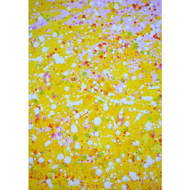 Solar Expression. Modern Original Hand Painting For Sale - Image 4 of 9