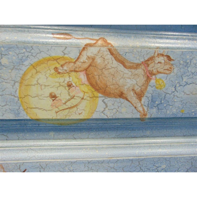 Shabby Chic Paint Decorated Commode For Sale In Philadelphia - Image 6 of 8