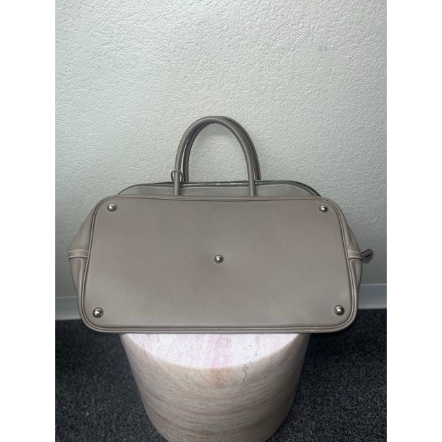 Hermès Hermes Bolide Bag Sikkim Relax 45 in Gray For Sale - Image 4 of 12