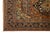 Textile Antique Persian Tabriz Rust Wool Rug With Classic Medallion Design For Sale - Image 7 of 7
