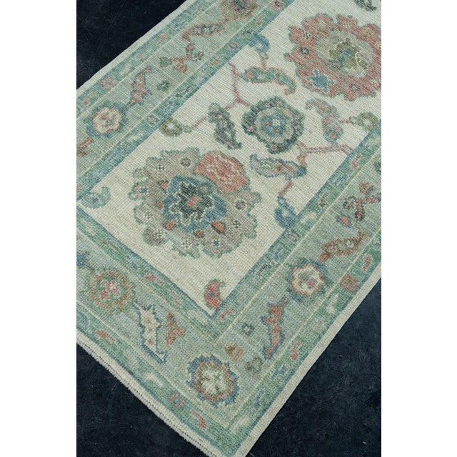 Turkish Oushak Runner Rug 2'10" x 22'7" #17406 For Sale - Image 4 of 8