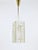 Rectangular Textured Glass & Brass Pendant Lamp attributed to J. T. Kalmar for Kalmar, 1950s For Sale - Image 9 of 18