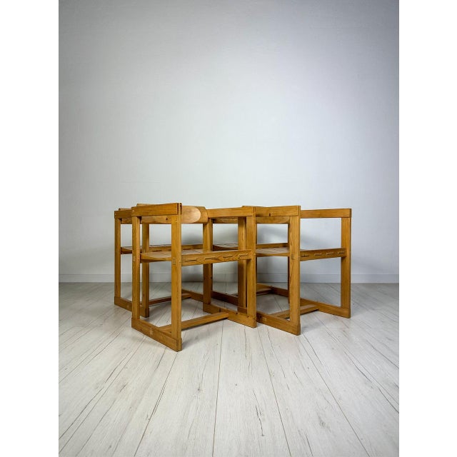 Set of 4 vintage model 313 armchairs designed in the 1960s by edvin helseth as part of the trybo range for stange bruk,...