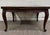 French Provincial Vintage French Provincial Louis XV Style Parquetry Top Draw Leaf Dining Table For Sale - Image 3 of 13