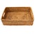 Wood Artifacts Rattan Rectangular Storage Basket with Rounded Corners in Honey Brown - 14" For Sale - Image 7 of 7