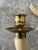 1980s 1980s Resin Tusk and Brass Candlestick Holders- a Pair For Sale - Image 5 of 8