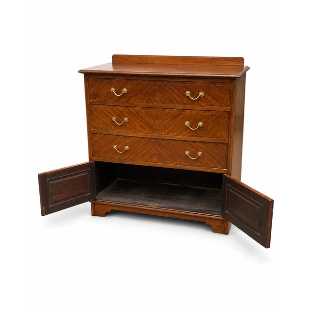 19th Century Chippendale Georgian Commode, 1920s For Sale - Image 4 of 11