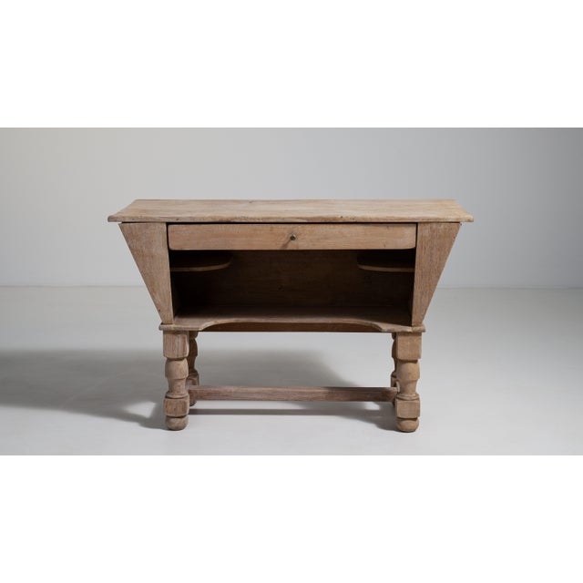 Brutalist French Brutalist Bar Cabinet with Single Drawer, Antique, France, Circa 1970 For Sale - Image 3 of 13