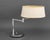 Mid 20th Century Chrome Swing-Arm Table Lamp For Sale - Image 5 of 6