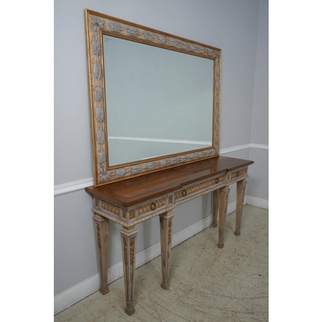 Age: Approx: 15 Years Old Details: Beveled Glass Dovetailed Drawer Construction High Quality Construction Italian Style...
