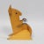 Brown Vintage Wood Kangaroo Lamp For Sale - Image 8 of 8