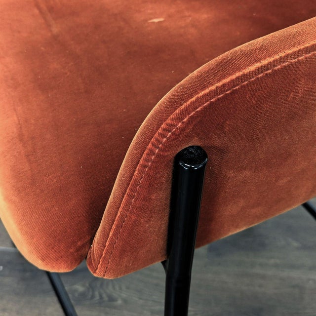 Cb2 Azalea Mink Counter Stool For Sale In San Francisco - Image 6 of 9