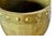Large Solid Hammered Brass Cachepot Planter For Sale - Image 4 of 8