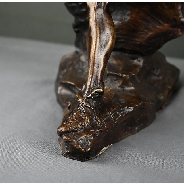 Bronze of a Warrior, 1970s For Sale - Image 12 of 18