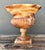 Tan Vintage Alabaster Carved Urn For Sale - Image 8 of 12